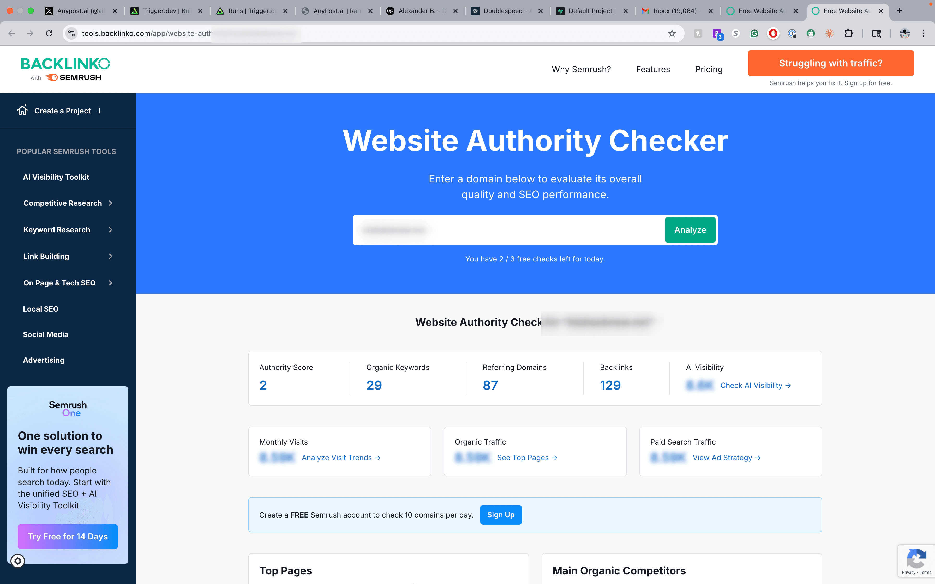 BioHackNow before AnyPost