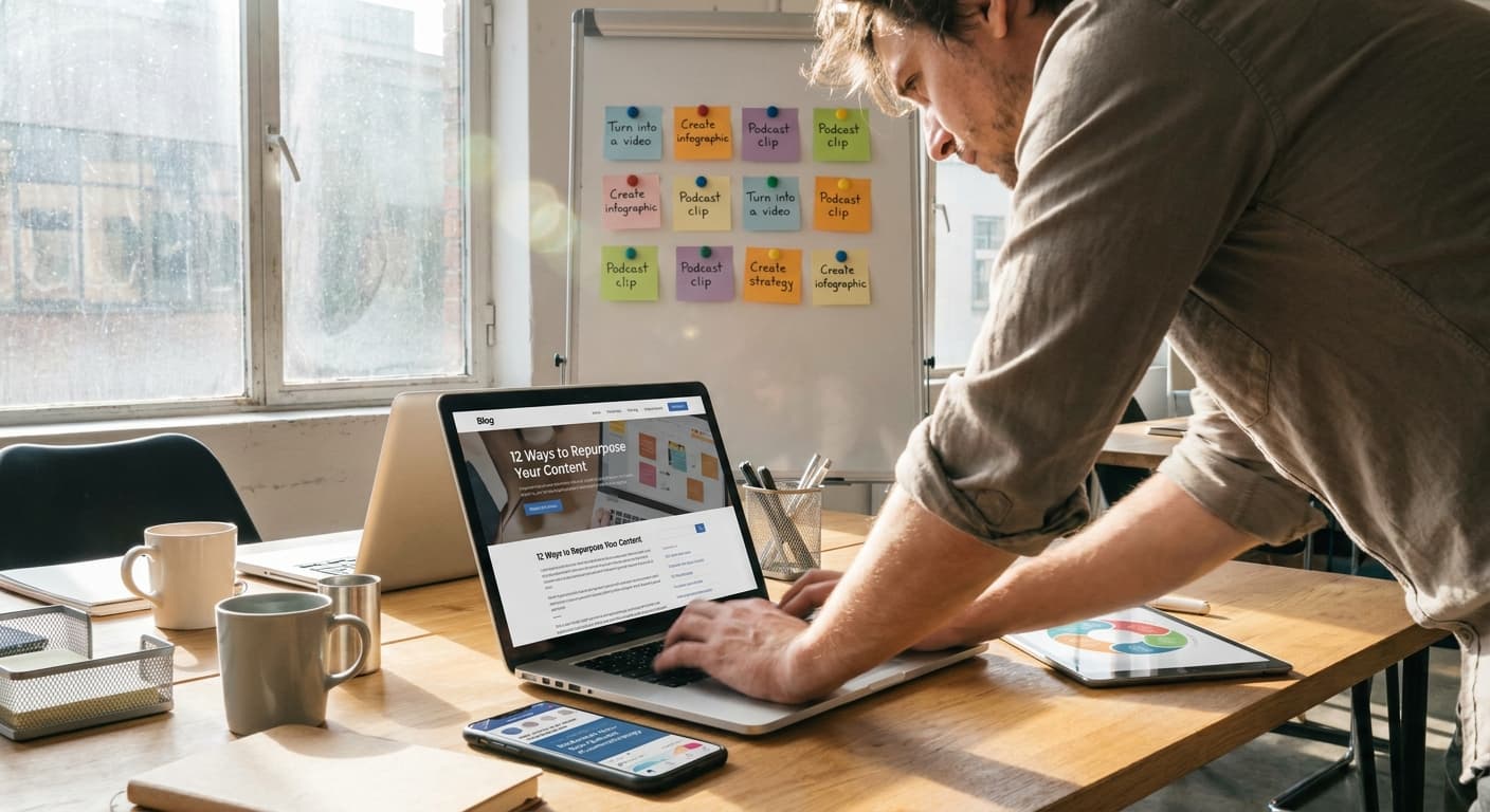 12 Content Repurposing Plays That Turn Blogs Into Traffic
