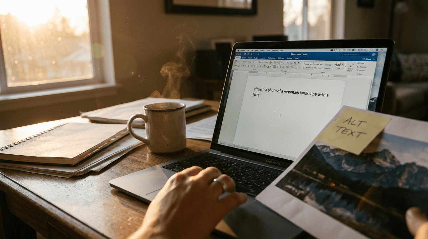 Alt Text for SEO and Accessibility: A Practical Writing Guide