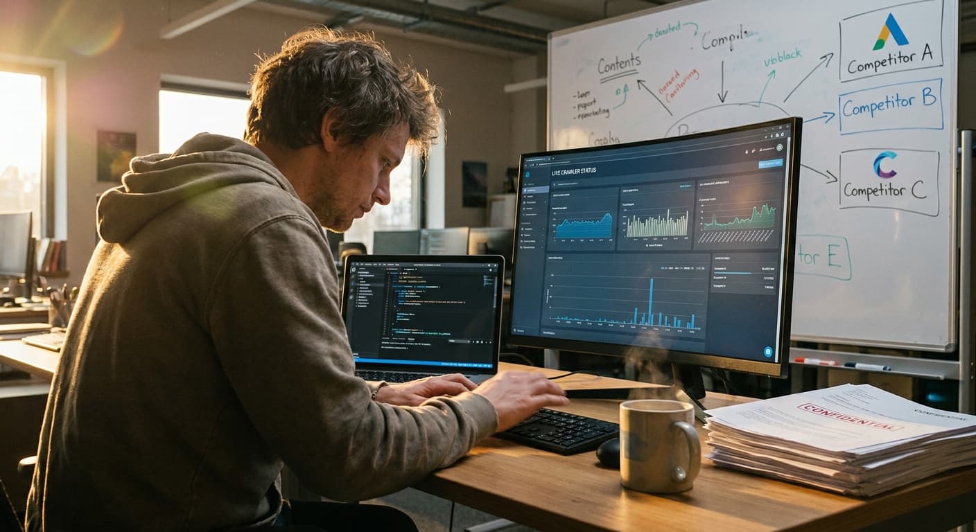 How to Build a Content Analysis System That Crawls Competitors and Queues Drafts Automatically
