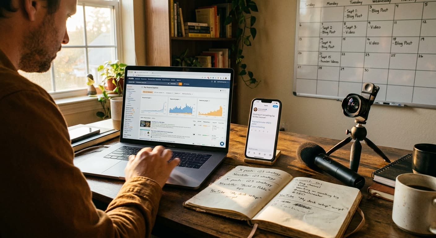 How to Turn Ahrefs Content Explorer Research Into X Posts, Newsletters, and YouTube Scripts