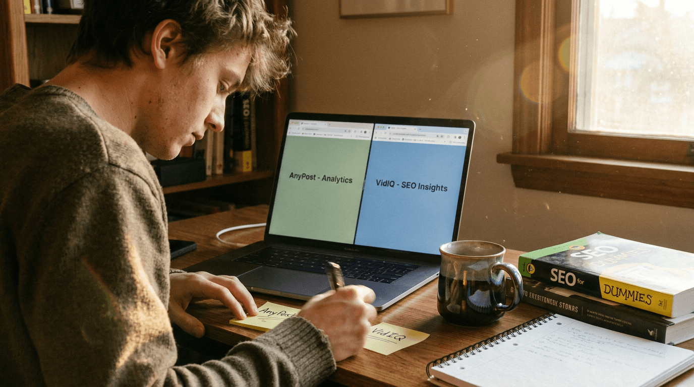 Improve SEO Results with AnyPost and VidIQ SEO Strategies: Which Wins ?