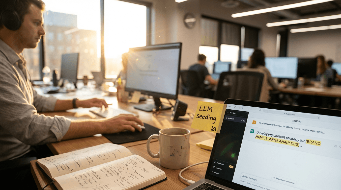 LLM Seeding Explained: How to Get Your Brand Cited in ChatGPT, Gemini & Perplexity