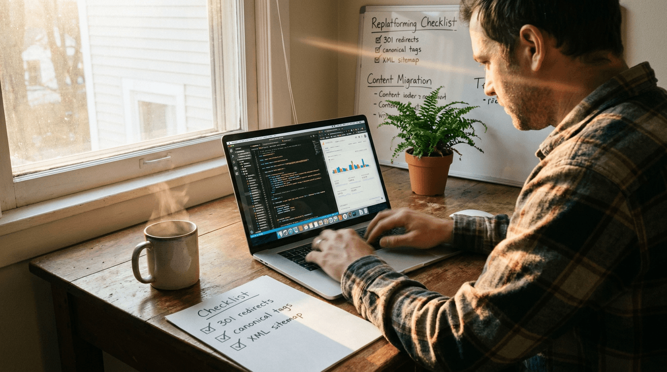 Replatforming Your Website: An SEO Checklist to Protect Rankings