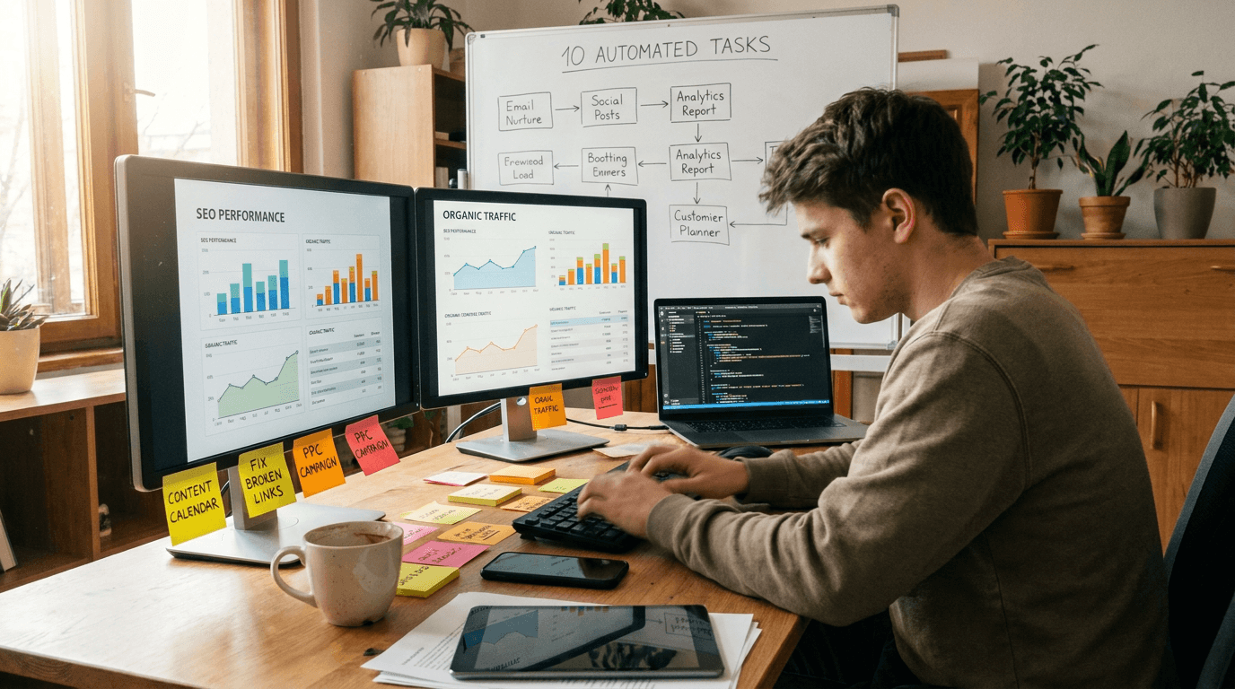SEO Workflow Automation: 10 Tedious Tasks to Offload in 2026