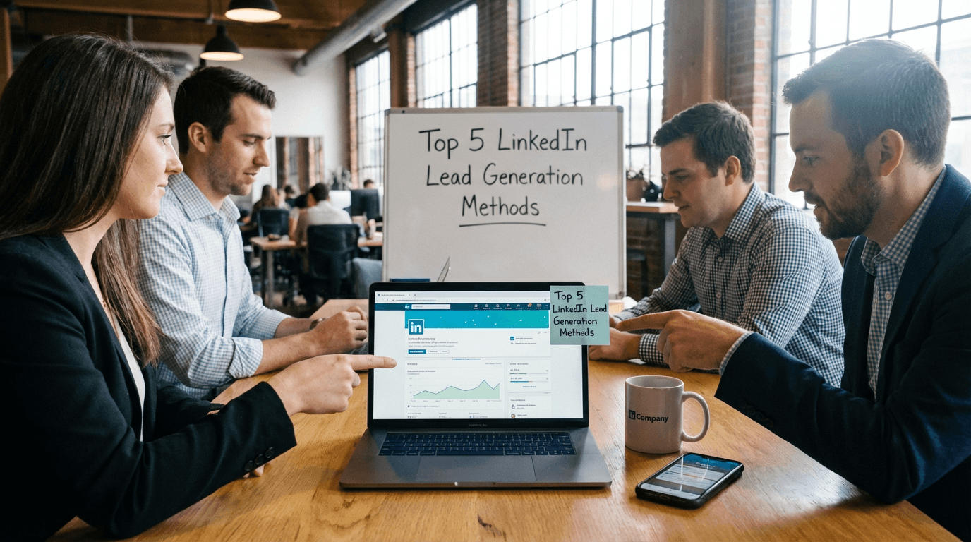 Top 5 LinkedIn Lead Generation Methods for B2B Marketers