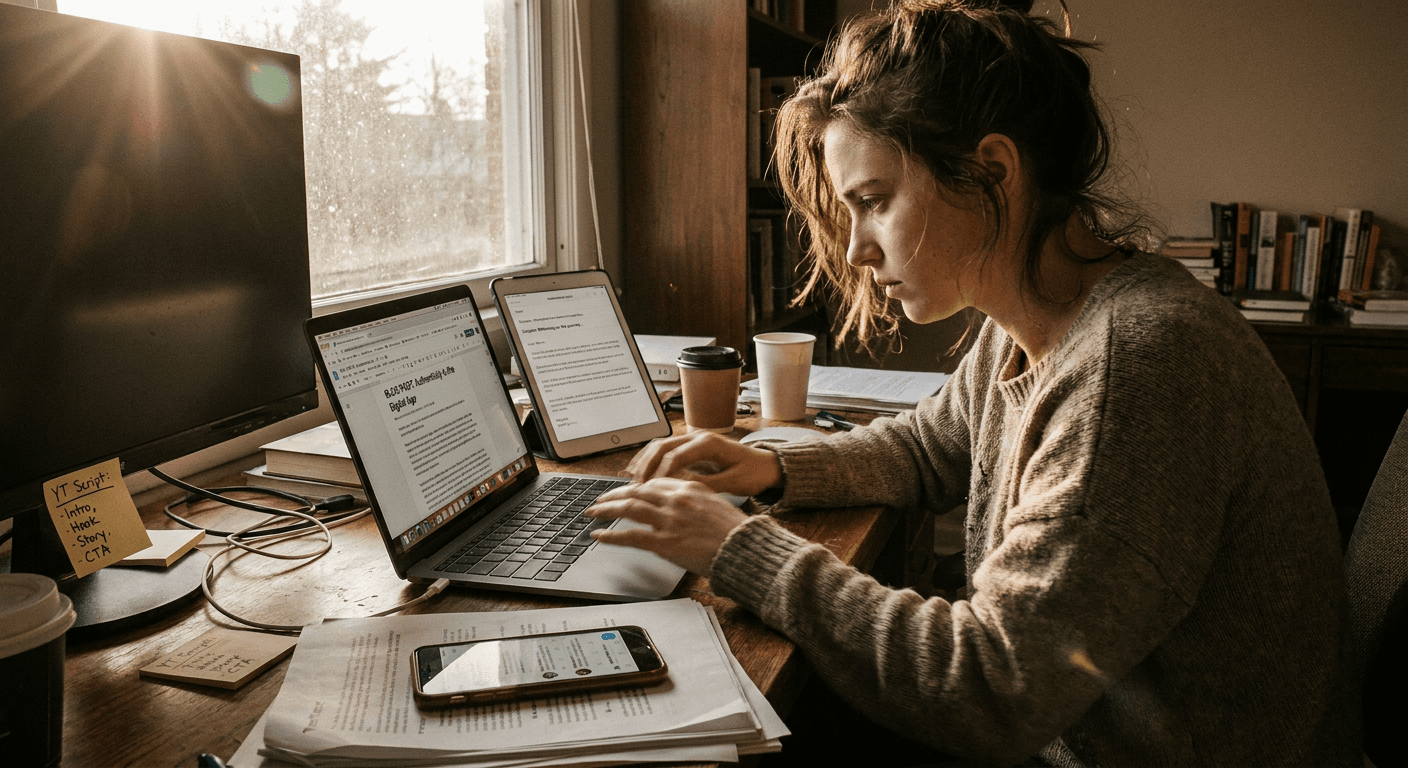 Turn one blog into a newsletter, X thread, and YouTube script.