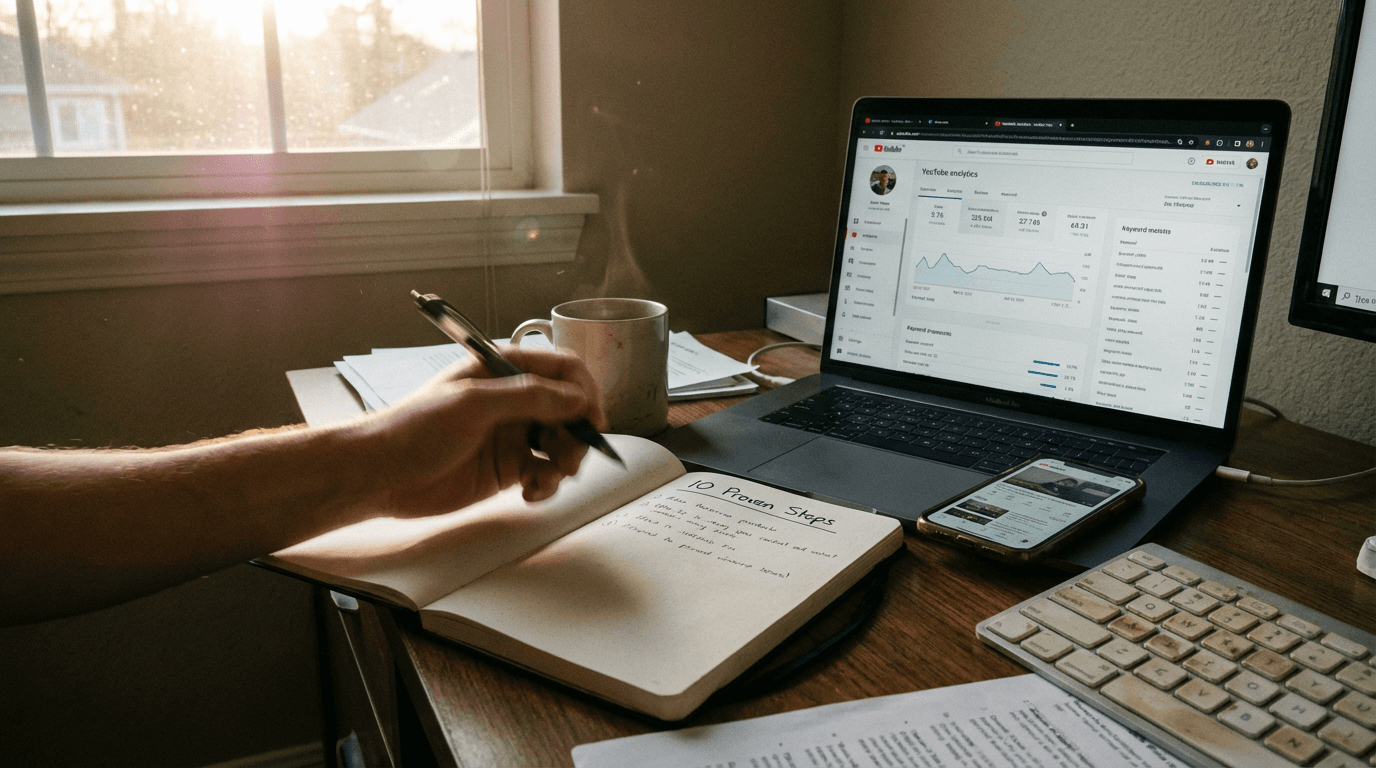 YouTube SEO in 2026: 10 Proven Steps to Rank Higher and Get More Views