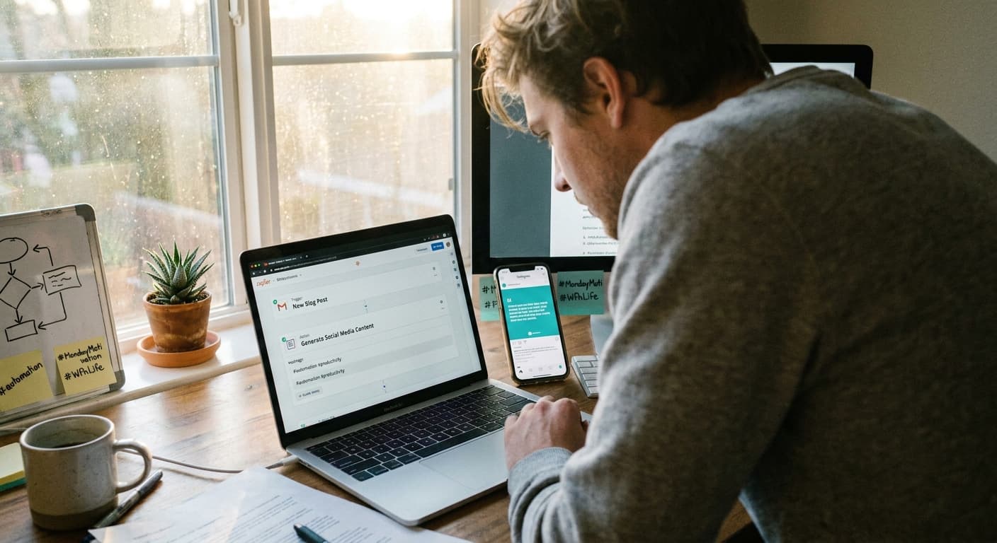 Zapier vs Gumloop in 2026: Automate Social Titles, Descriptions, and Hashtags