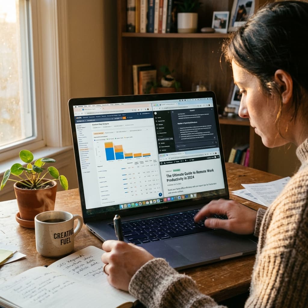 AI Content Generation: From Ahrefs Gap to Published Page