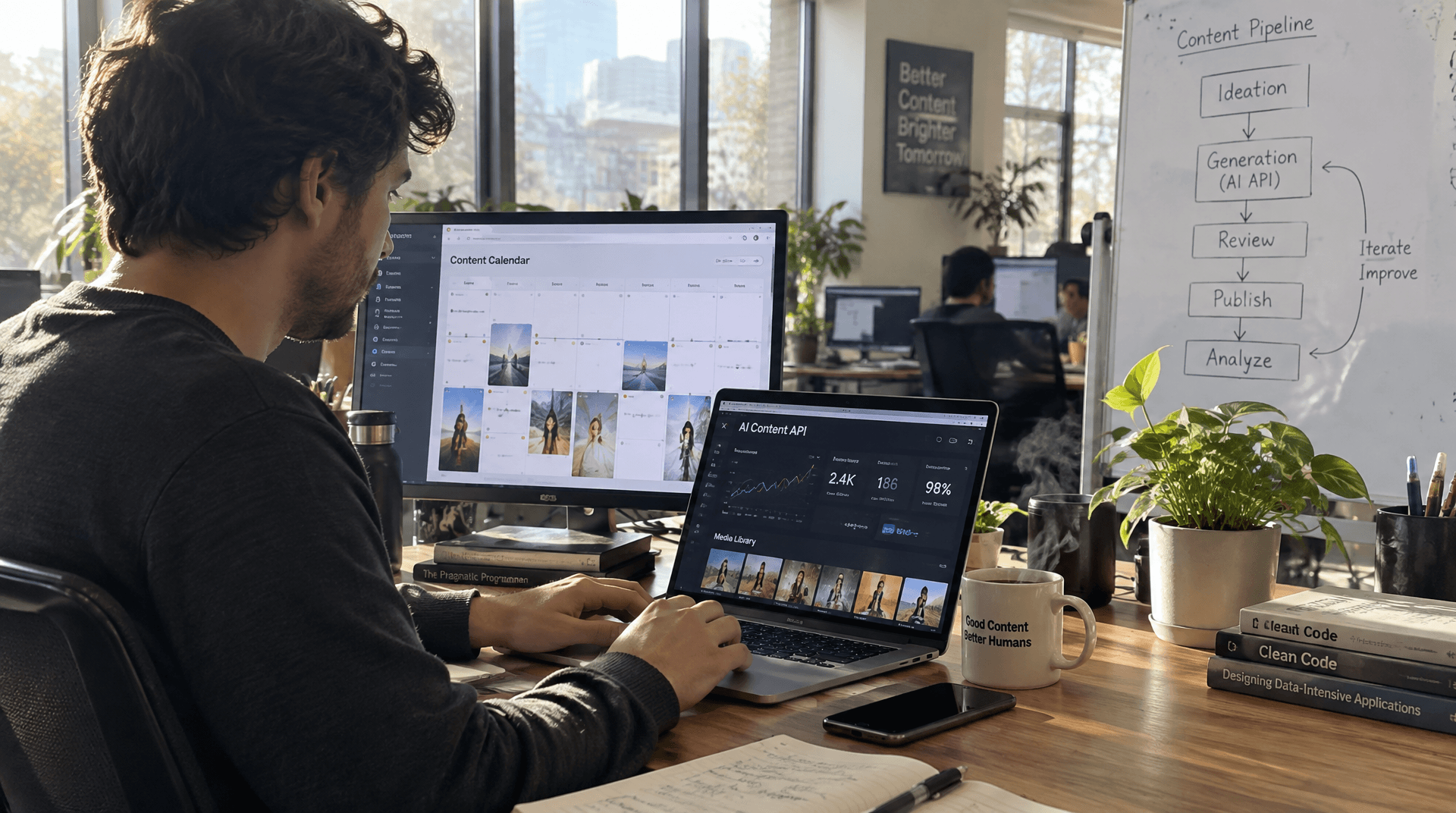 How an AI API Automates Content Creation and Media Management