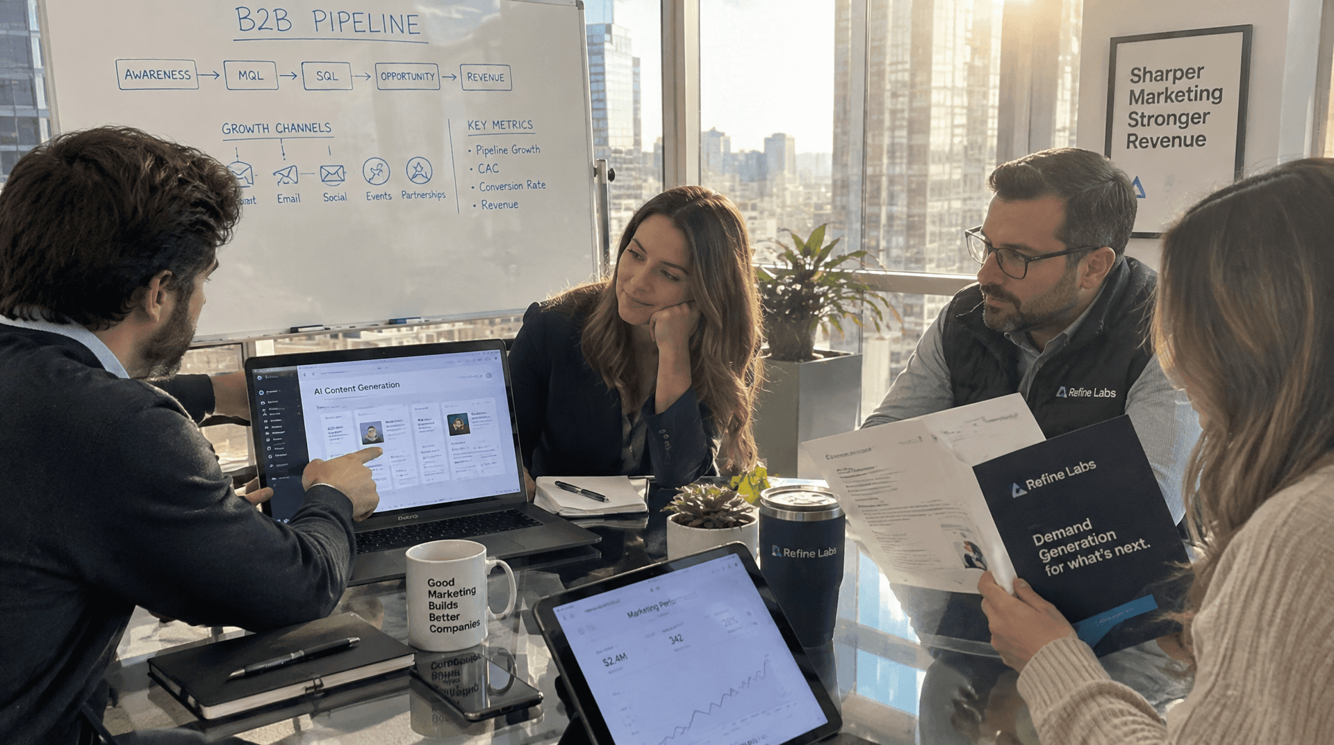 Refine Labs vs AI Content Marketing: Which Growth Channels Build B2B Pipeline