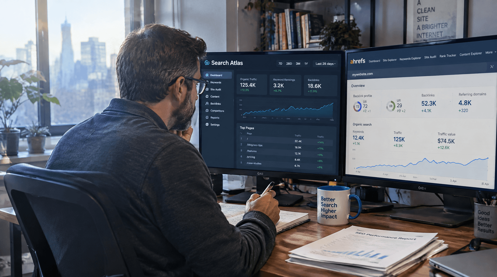 Search Atlas vs Ahrefs in 2026: Which Tool Supports Automated SEO Reports