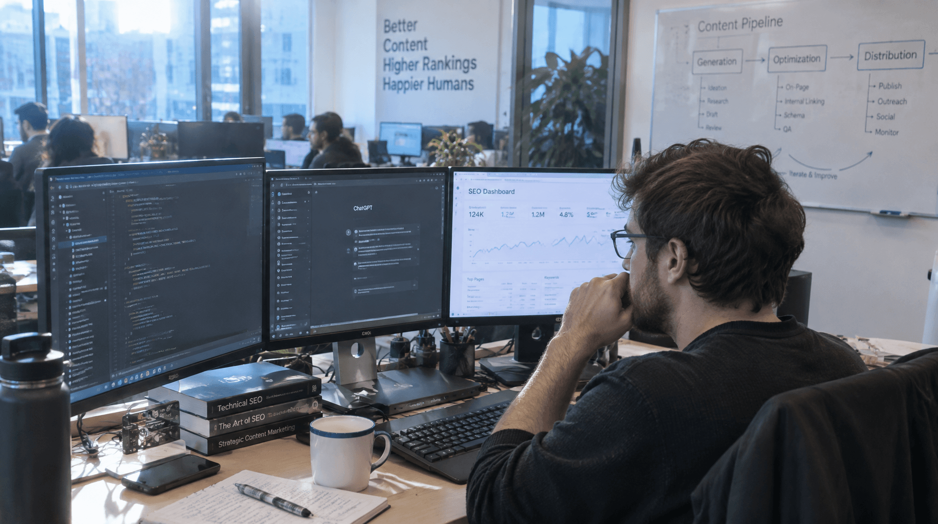 SEO Content Automation: How Generation, Optimization, and Distribution Pipelines Connect