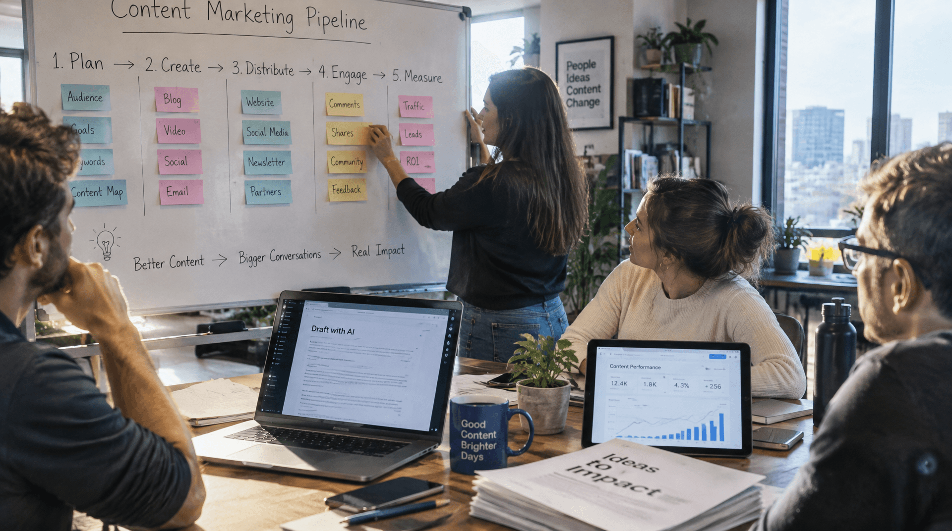 The Five-Stage Content Marketing Pipeline: Why Most AI Tools Automate Only Ideation and Drafting