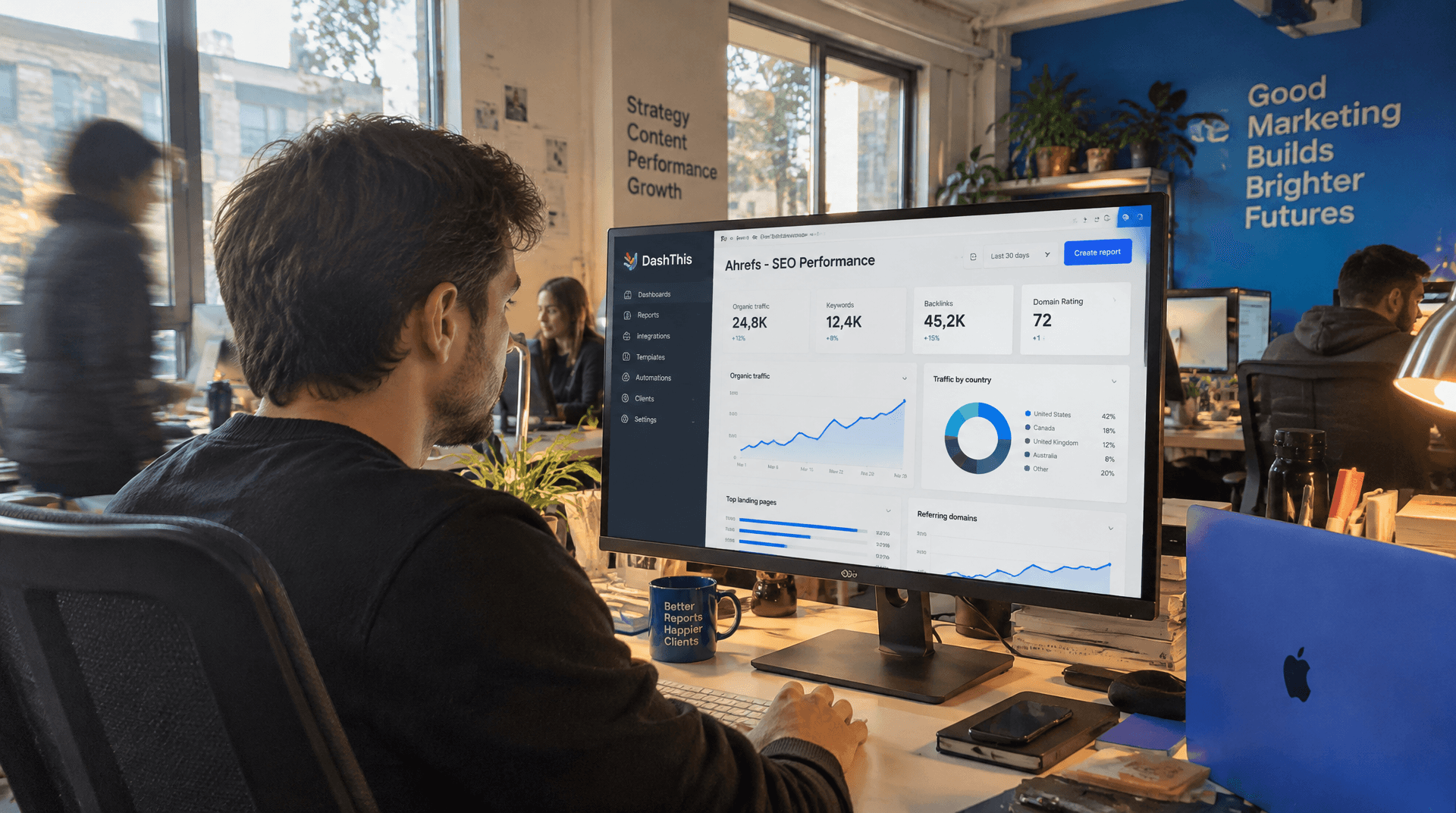 White-Label Ahrefs Dashboard Setup: How Agencies Automate Branded SEO Reports With DashThis